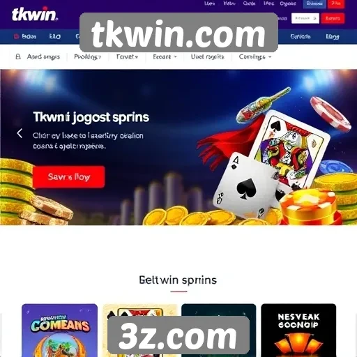 Análise da plataforma de jogos tkwin.com